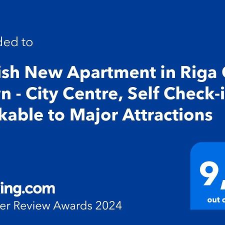 Stylish New Apartment In Riga Old Town - City Centre, Self Check-In, Walkable To Major Attractions Eksteriør billede