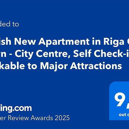 Stylish New Apartment In Riga Old Town - City Centre, Self Check-In, Walkable To Major Attractions Eksteriør billede